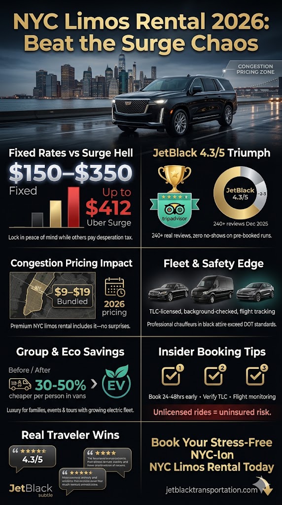 Infographic Limos Rental