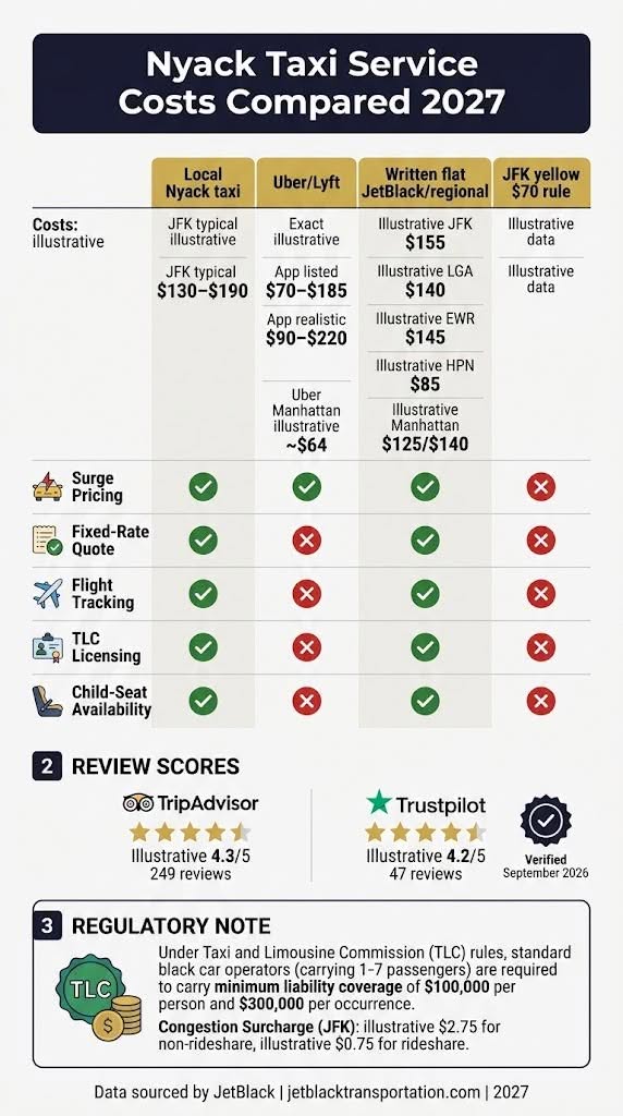 Nyack Taxi Service: 7 Honest Seasonal Facts for 2027 3 October 21, 2026 Infographic nyack taxi service
