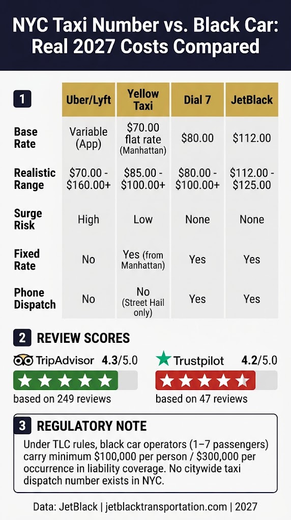 NYC Taxi Number: 7 Honest Facts for Business Travelers 2027 3 October 31, 2026 Infographic nyc taxi number