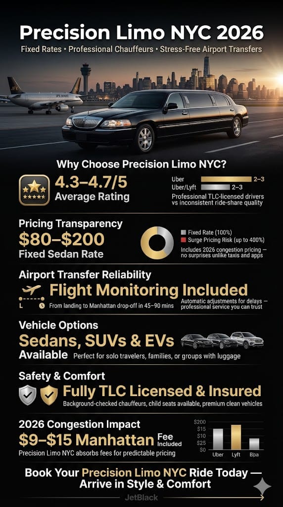Infographic Precision Limo Nyc
