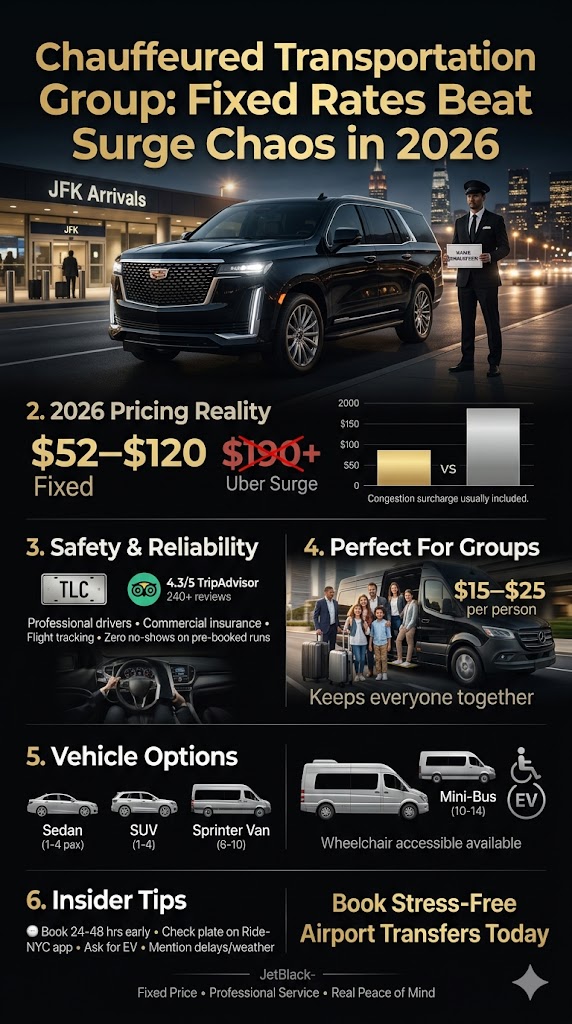 Infographic Chauffeured Transportation Group