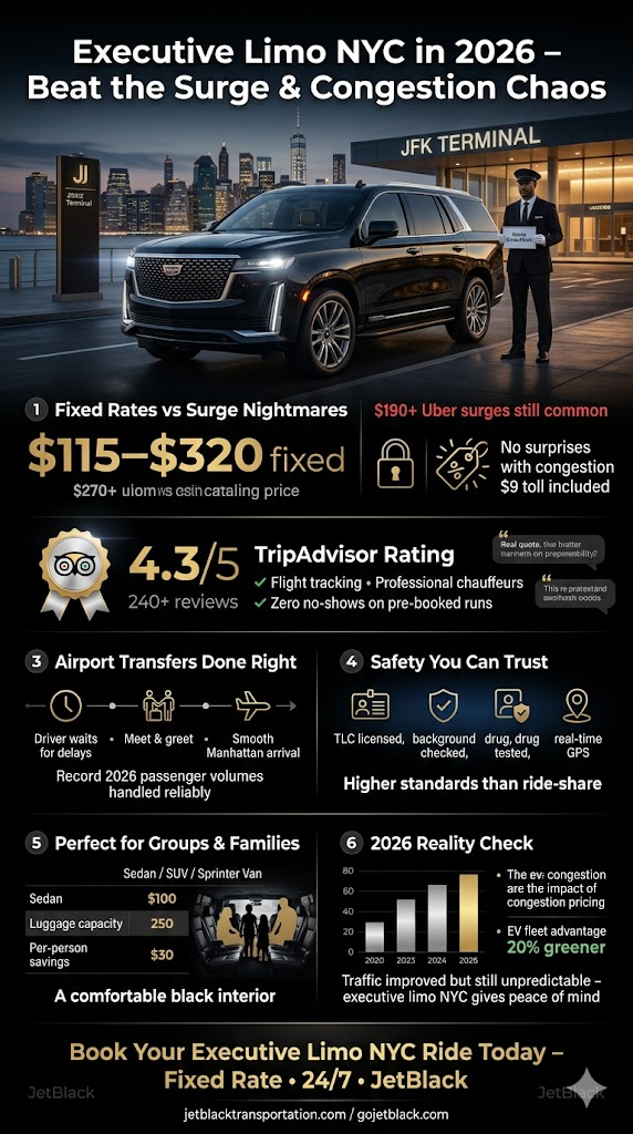 Infographic Executive Limo Nyc