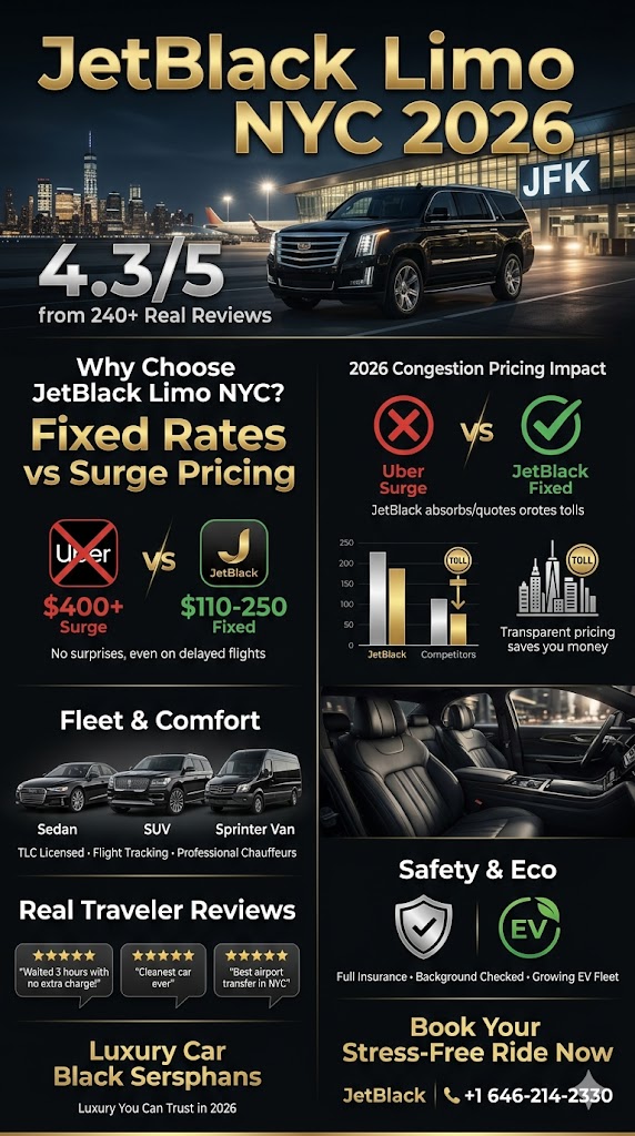 Infographic Jetblacklimo Nyc