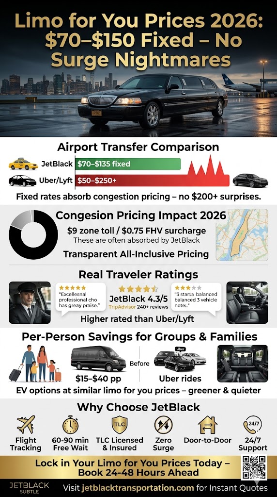 Infographic Limo For You Prices