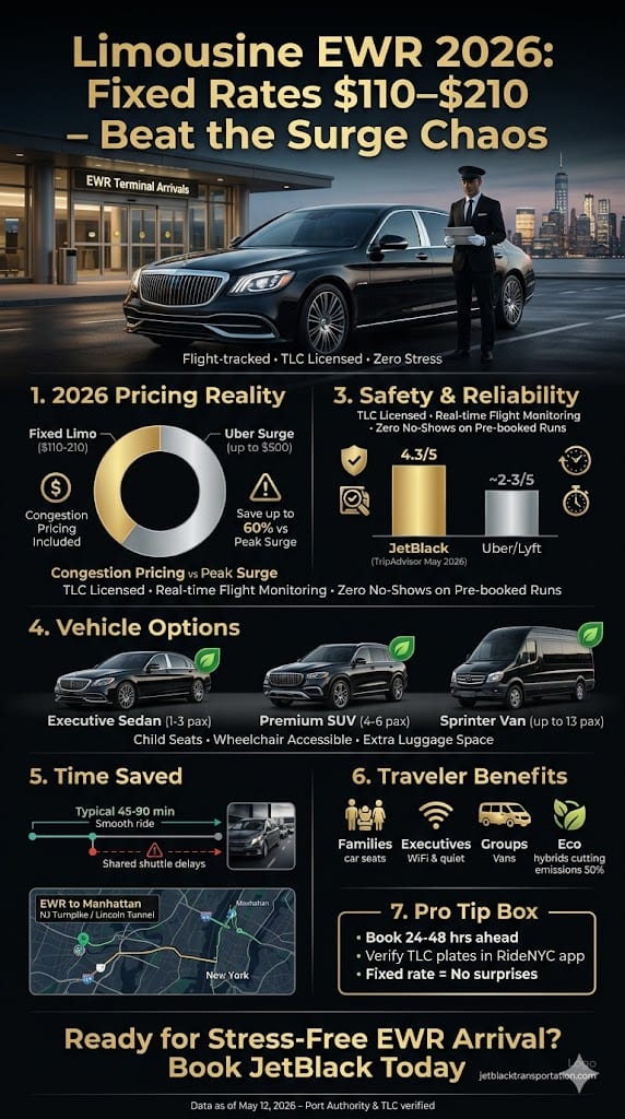 Infographic Limousine Ewr
