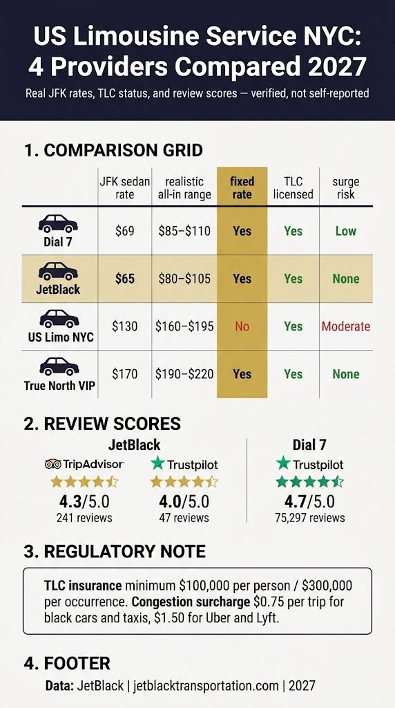 US Limousine Service NYC: 7 Honest Facts for 2027 3 October 13, 2026 Infographic us limousine service