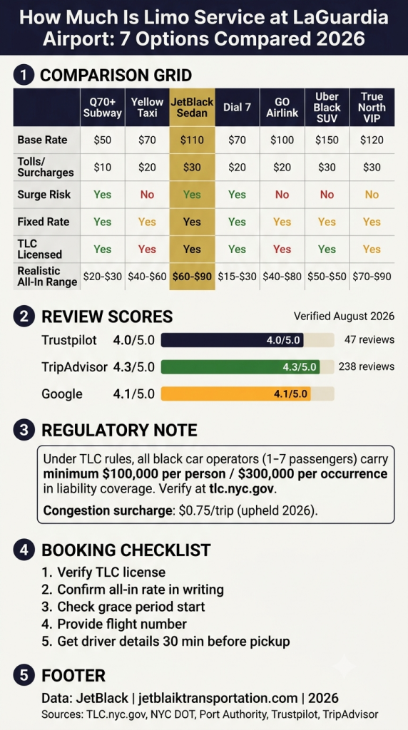 How Much Is Limo Service At Laguardia Airport: 7 Proven Prices 3 August 4, 2026 How Much Is Limo Service At Laguardia Airport: 7 Proven Prices Ethan Navarro August 4, 2026