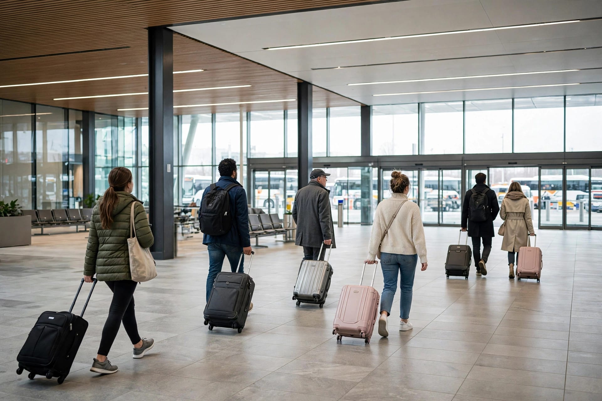 JFK Terminal 4 ground transportation JFK Terminal 4 ground transportation pickup area for pre-booked cars